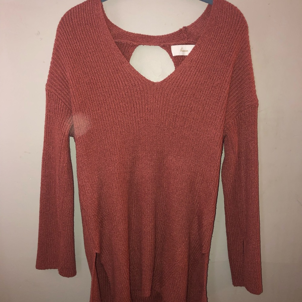 Braeve Sweater with cutout back